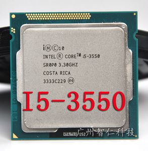 Intel Core i5 3550 3,3 GHz 6 Mo 5 GTs SR0P0 Socket H2 LGA1155 i3-3550 Processeur d'unité centrale de bureau