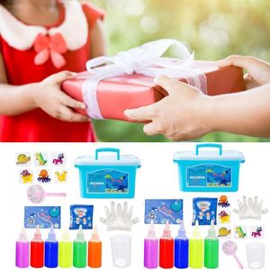 Jouets d'intelligence Magic Water Elf DIY Sea Life Creature Toys Sensory Toy Set Kids Birthday Gift For Party Favors Bag Filler Cartoon 230327