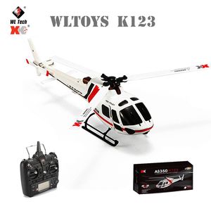 Intelligent Uav Original WLtoys XK K123 RC Mini Drone RTF 2.4G 6CH 3D 6G Modes Brushless Moteur Quadcopter Hélicoptère Jouets Pour Enfants Cadeaux 230607