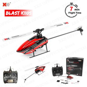 Intelligent UAV WLTOYS XKS K110S RC Hélicoptère BNF RTF 2.4G 6CH Remote Contrôle 3D 6G Système Motor sans pince