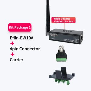 Interphone EW10A Wide tension Mini Serial Converter RTU Wireless Network Iot Gateway Modbus MQTT RS232 WiFi BidDirection Serial Server