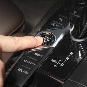 Accessoires d'intérieur, garniture de couvercle de commutateur de moteur d'arrêt de démarrage de voiture série 3 pour BMW G20 G28 G29 G05 G07 X5 X7 Z4 2024 – 2024 Style cristal
