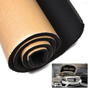 Accesorios interiores de espuma acústica para coche, almohadilla aislante adhesiva, amortiguación de sonido automático, estera de amortiguación insonorizada, celda cerrada de 5mm