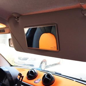 Accesorios interiores coche parasol escudo espejo HD maquillaje decoración para Smart 451 453 Fortwo Forfour Auto