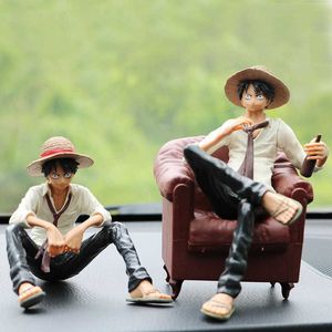 Interieur Decoraties 1Pcs Auto Decoratie Cartoon Anime Luffy Yukino Action Figure Model Ornamenten Auto Interieur Dashboard Accessoires Speelgoed Kids gift T221215