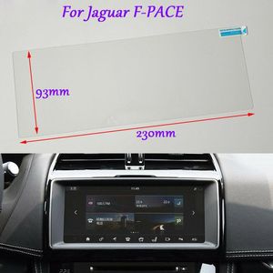Internal Accessories 10.2 inch Car GPS Navigation Screen HD Glass Protective Film For Jaguar F-PACE