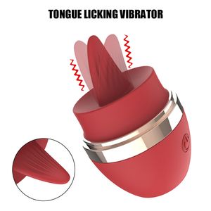Íntimo buena lamiendo Oral juguetes sexy para mujeres estimulación del clítoris pezón Licker Vagina vibrador potente