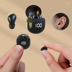 Auriculares invisibles TWS Mini auriculares inalámbricos Bluetooth 5,3 con micrófono reducción de ruido auriculares internos para Xiaomi