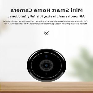 Livraison gratuite Caméra IP 1080P Mini caméra WiFi sans fil Sécurité à domicile IR Vision nocturne Détection de mouvement P2P CCTV Surveillance Baby Monitor Qncip