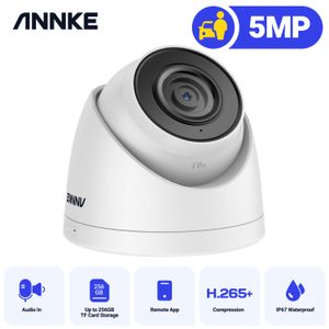 Caméras IP Annke Ultra HD 5MP POE Caméra Détection de véhicule humain Réseau de sécurité extérieure EXIR Vision nocturne Alerte e-mail PoE 4MM 230922