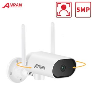 Caméras IP ANRAN 5MP sans fil panoramique inclinaison détection humaine suivi Surveillance sécurité Wifi extérieur 221117