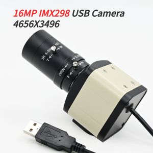 Caméras IP Caméra USB HD 16MP avec objectif CS varifocale 5-50mm 2.8-12mm IMX298 4656x3496 10fps pour la reconnaissance d'image High Shoot Document Scan 230922