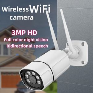 Caméras IP Caméra WiFi Caméra étanche P Caméra HD Wifi Surveillance sans fil Camara extérieure Ir Cut Vision nocturne Sécurité à domicile Aa220315 Drop D Dhqlt
