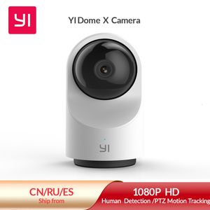 Cámaras IP YI Smart Dome Security Camera X Sistema de vigilancia del hogar IP WiFi 1080p con tecnología AI con respuesta de emergencia 247 Detección humana 230922