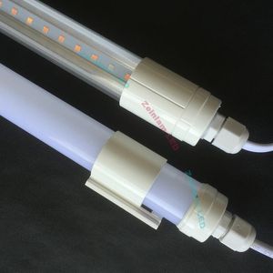 Bombillas de tubo en forma de V IP65 de 5 pies LED T8 Luces de tubo impermeables Lámparas LEDTube de alto brillo IP65 AC100-265V