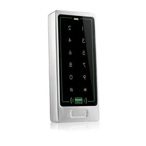 Freeshipping IP65 Contrôle d'accès étanche Touch Clavier en métal Lecteur de carte autonome 125KHz pour système de contrôle d'accès de porte 3000 utilisateurs Fbdcv