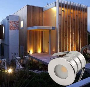 IP67 3W 1224V Cob LED luz subterránea iluminación de paisaje de exterior empotrada 90 grados foco LED piso cubierta escalera Lamp1443204