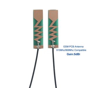 IPEX U.FL RF1.13 câble Coaxial 5dBi interne 915Mhz 868Mhz antenne Flexible GSM PCB antennes 10 pièces/lot
