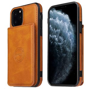 Étuis de téléphone multifonctions pour iPhone 14 Protecteur en cuir PU magnétique pour Apple 14pro 14plus 14 pro max 13 12pro Max 11 XR Samsung Note20 Ultra S21 S21plus A32 A52 A72