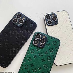 Fundas para iPhone Hermosa 15 14 Pro Max Funda de cuero de lujo para teléfono LU para 18 17 16 15promax 14promax 13promax 15pro 14pro 13pro 13 12pro 12 11 X Xs 7 8 Monedero con caja 0817