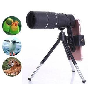 IPReeﾮ MNV-L3 12x52 Night Vision BAK4 Télescope Réglable Monoculaire Ensemble Trépied Téléphone Clip