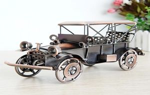 Iron Car Model Toys Classic Vintage Cars Handmade Arts Crafts For Kids039 Birthday Party Gifts Collectting Home Decoration6109687