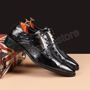 Italiano Chaussures en cuir décontractées pour hommes The Office Oxford Shoe Men Business Suit Dress Shoes for Men