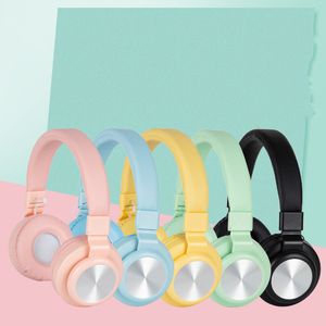 J-270 écouteurs de téléphone portable sans fil multicolore casque bluetooth portable pliant subwoofer stéréo 5 couleurs