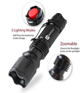 J5 Tactical V1pro Place Lampe 300 Lumen Ultra Bright High Quality Tools for Randing Hunting Fishing and Camping DHL 5703104