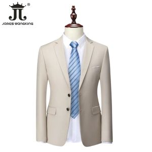 Vestes 13 Color S6xl Male Blazer Couleur solide classique Classic Formal Men's Costume Jacket Groom Groomsmen Robe de mariée Party Social
