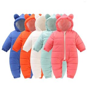 Chaquetas Big Boys Fall Coats Born Infant Baby Girls Winter Warm Snowsuit Bear Ears Hooded Jumpsuit Niño Character Coat