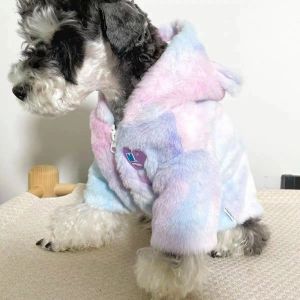 Chaquetas ropa para perros otoño e invierno unicornio abrigo grueso para perros Bulldog francés Schnauzer bestia Teddy Shiba abrigo cálido para cachorros prendas de vestir