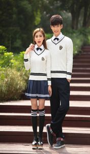 Uniforme escolar japonés de Corea para niñas, conjunto de ropa escolar británica de algodón para estudiantes de invierno para hombres y mujeres 9048948