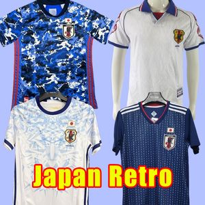 Japon Rétro Nakata Soccer Jerseys Vintage MIYAMOTO OGASAWARA OKANO SOMA AKITA KAWAGUCHI HATTORI OKAZAKI Maillot de football 16 17 18 20 1998 HOME AWAY 98