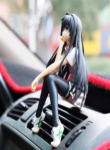 Japon Style voiture ornements belles belles filles voiture contrôle intérieur maison bureau décoration Figurines Miniatures dessin animé fille Y207045369