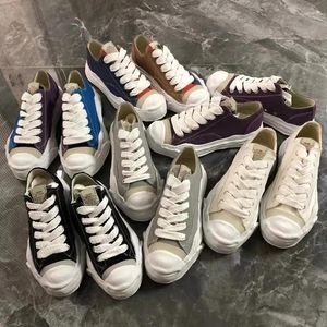 Japonés 2024 caminata 804 zapatos marca de moda mmy grueso fondo de lienzo