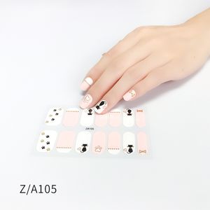 Autocollants en gel japonais et coréens - Décalcomanies de luminothérapie pour les designs de vernis à ongles tendance