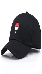 Japonais Anime Dada Hat Uchiha Famille Broderie Caps de baseball Black Snapback Hat Hip Hop For Women Men présente Gift4348365