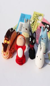 Japonais Hayao Miyazaki Cartoon Movie mon voisin Totoro Ponyo sur la Cliff Kikis Delivery Service Figure Toy Kechains8146823