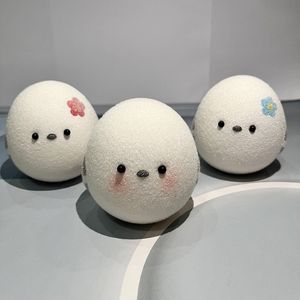 Style japonais flocage poussin presser jouets spongieux nouveauté Anti Stress poussins soulagement jouets pour adultes enfants doux drôle bébé poussins cadeau de fête d'anniversaire