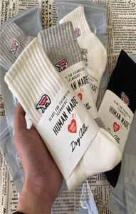 Version japonaise de l'ours polaire fabriqué par l'homme chaussettes brodées à haut cylindre moyen coton de coton épaissis de serviette pour hommes et 3637690