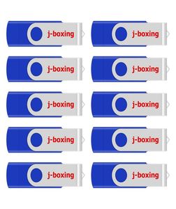 jboxing Bleu 10PCS 8GB OTG USB 20 Flash Drive Pivotant Clé USB Memory Stick Pen Stockage pour Ordinateur Android Smartphone Table2320273