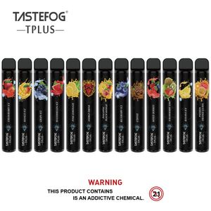 JC Tastefog Tplus Shenzhen Fabricant Ventes directes 800Puff 2022 Nouvelle arrivée Vente chaude en Europe Cigarette électronique Stylo jetable Vape