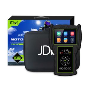 JDiag M100 Pro escáner de diagnóstico de motocicleta OBD2 herramienta de diagnóstico de fallas lector de código de motocicleta