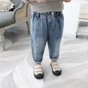 Jeans Ienens Boys Skinny Jeans Baby Baby Baby Denim Clothing Pantalones Niños Niños Niños Los niños usan fondos delgados 230418