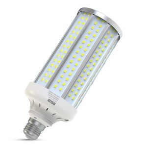 JESLED Ampoule de maïs LED équivalente à 500 W 60 W 6600 lumens 6000 K Grande surface Lumière du jour froide Blanc E26/E27 Base moyenne Convient pour intérieur extérieur Garage Entrepôt