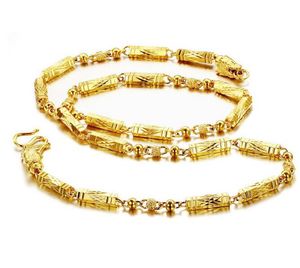 BIJOUX de qualité supérieure, collier plaqué or 18 carats, chaîne, design cool, bijoux attrayants pour hommes, 611