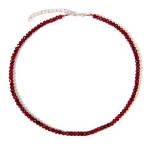 Colliers de perles de pierres précieuses à facettes simples pour femmes, ras de cou en pierre naturelle, chaîne en cristal, collier fait à la main, bijoux de Yoga, vente en gros de bijoux de mode