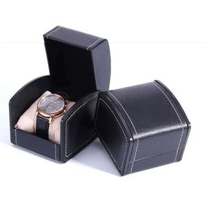 Joyas cajas de lujo Cajas de almacenamiento de joyas Organizadores de joyas de alta gama PU cuero para mujeres Reloj estantes de envasado al por mayor