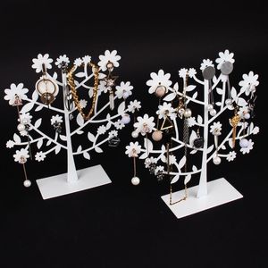 Pochettes à bijoux, sacs 2021 Rack Creative Tree Metal Storage Ear Stud Boucle d'oreille Affichage